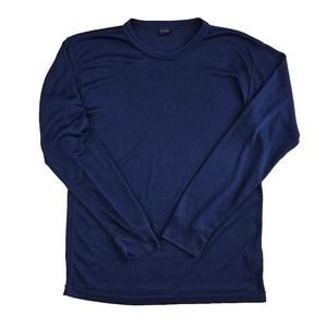 Vintage Patagonia Mens Medium Capilene Blue Lightweight USA Made Polyester Shirt